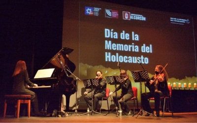 Víctimas del Holocausto : Alcorcón celebra un multitudinario acto de homenaje