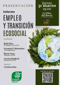 Empleo y transición ecosocial en La Libre del Barrio