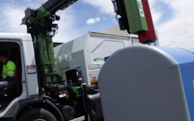 Alcorcón implementa el sistema de carga bilateral en la recogida de residuos