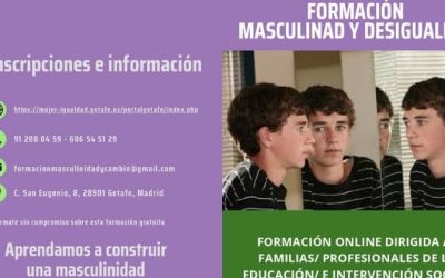 Getafe organiza talleres sobre masculinidad para trabajar con jóvenes