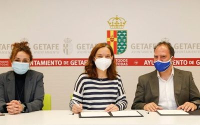 Getafe y COESSEGUR firman un convenio para impulsar el acceso al empleo