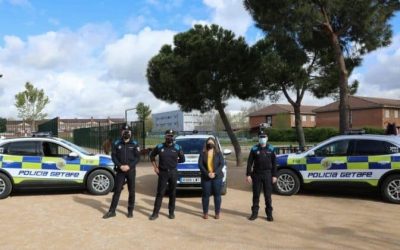 La Policía Local de Getafe adquiere 5 nuevos vehículos