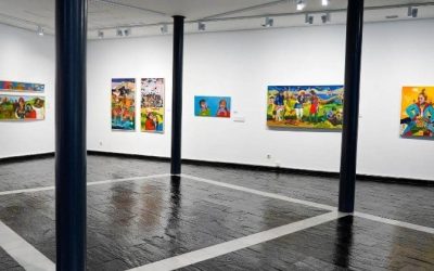 La pintora María Balibrea expone “Desde el columpio” en el Centro Cultural Villa de Móstoles