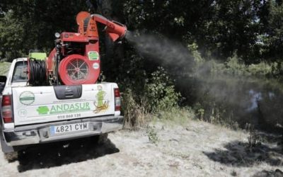 Getafe comienza la campaña de control de mosquitos y mosca negra en el río Manzanares