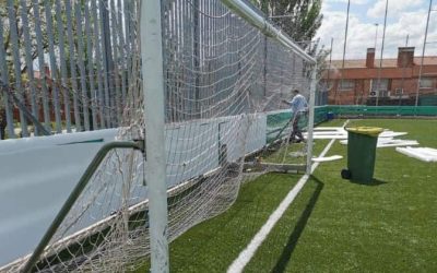 Getafe completará el cambio de césped de todos los campos de fútbol