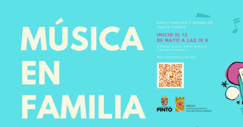 La Concejalía de Juventud de Pinto inicia los talleres de música en familia.