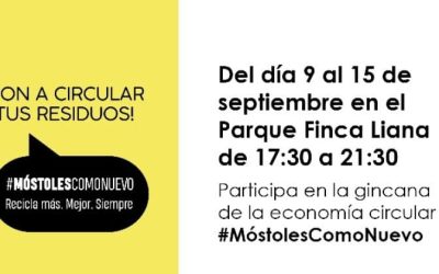 ¡Pon a circular tus residuos! durante las Fiestas Patronales de Móstoles