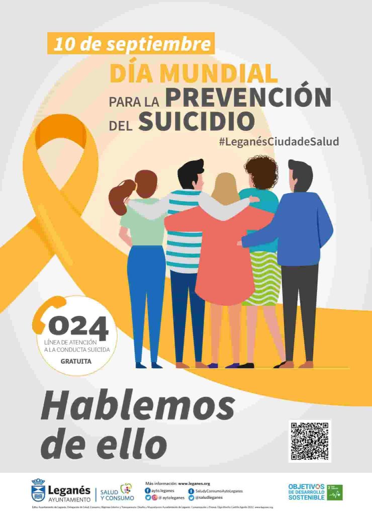 ‘Hablemos de ello’, campaña en el Día Mundial para la Prevención del Suicidio-1