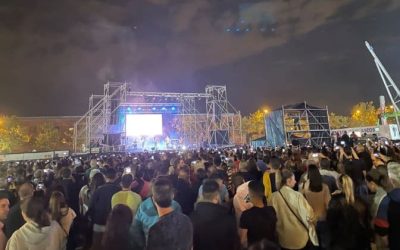Gran afluencia de público a los conciertos de las Fiestas de San Nicasio