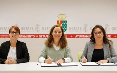 Ayuntamiento y Dedines renuevan su colaboración en Getafe