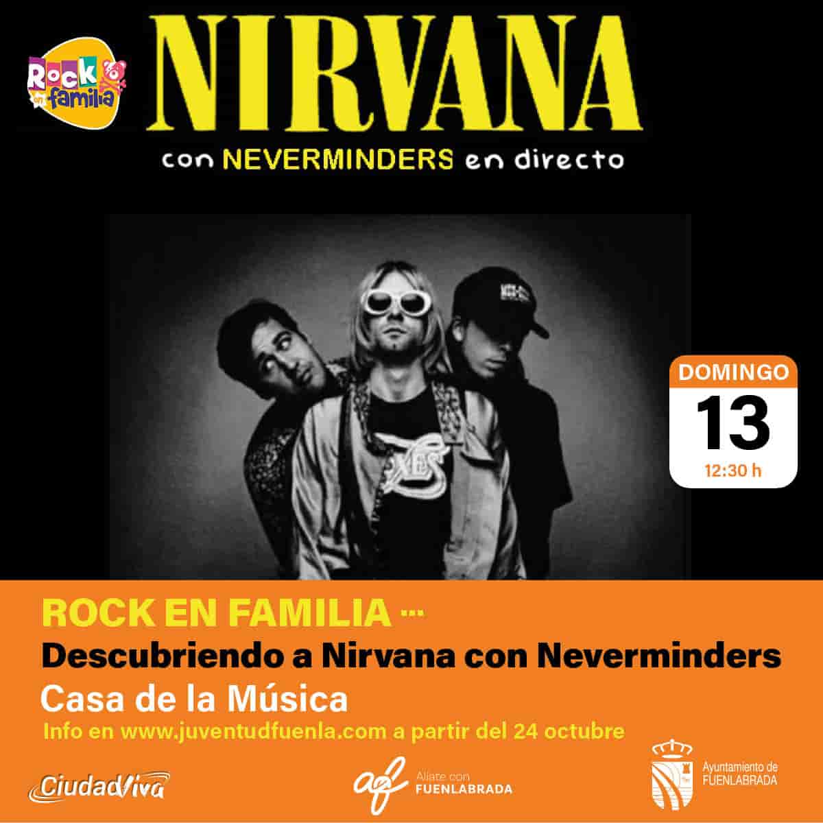 Concierto tributo a Nirvana el fin de semana-1