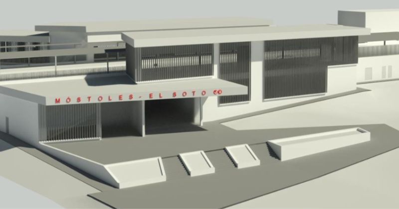 El Gobierno de España remodelará íntegramente la estación de Móstoles-El Soto