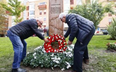 Pinto ofreció un homenaje a sus dos vecinos deportados a Mauthausen