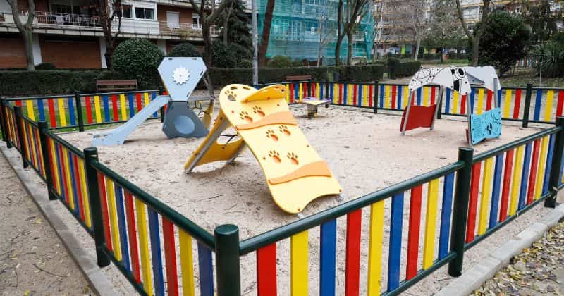 Móstoles ha acondicionado 7 nuevas áreas infantiles en distintos espacios verdes del municipio con fondos NextGenerationEU