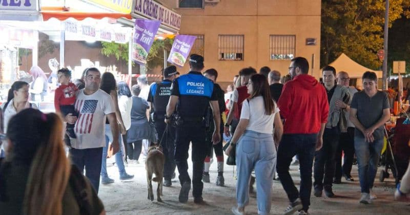 Baja la criminalidad en Leganés