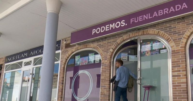 28M Elecciones Municipales El Círculo de Podemos Fuenlabrada se encierra en su sede por la imposición de una coalición