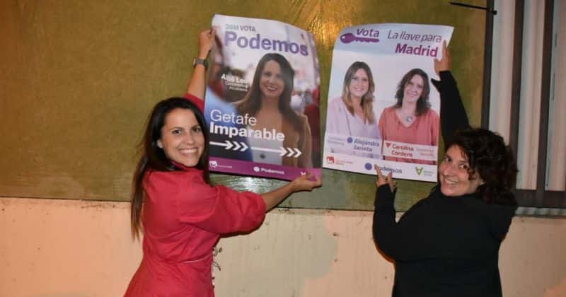 “Vamos a hacer Getafe imparable”, Podemos-IU- Alianza Verde dan comienzo así a su campaña